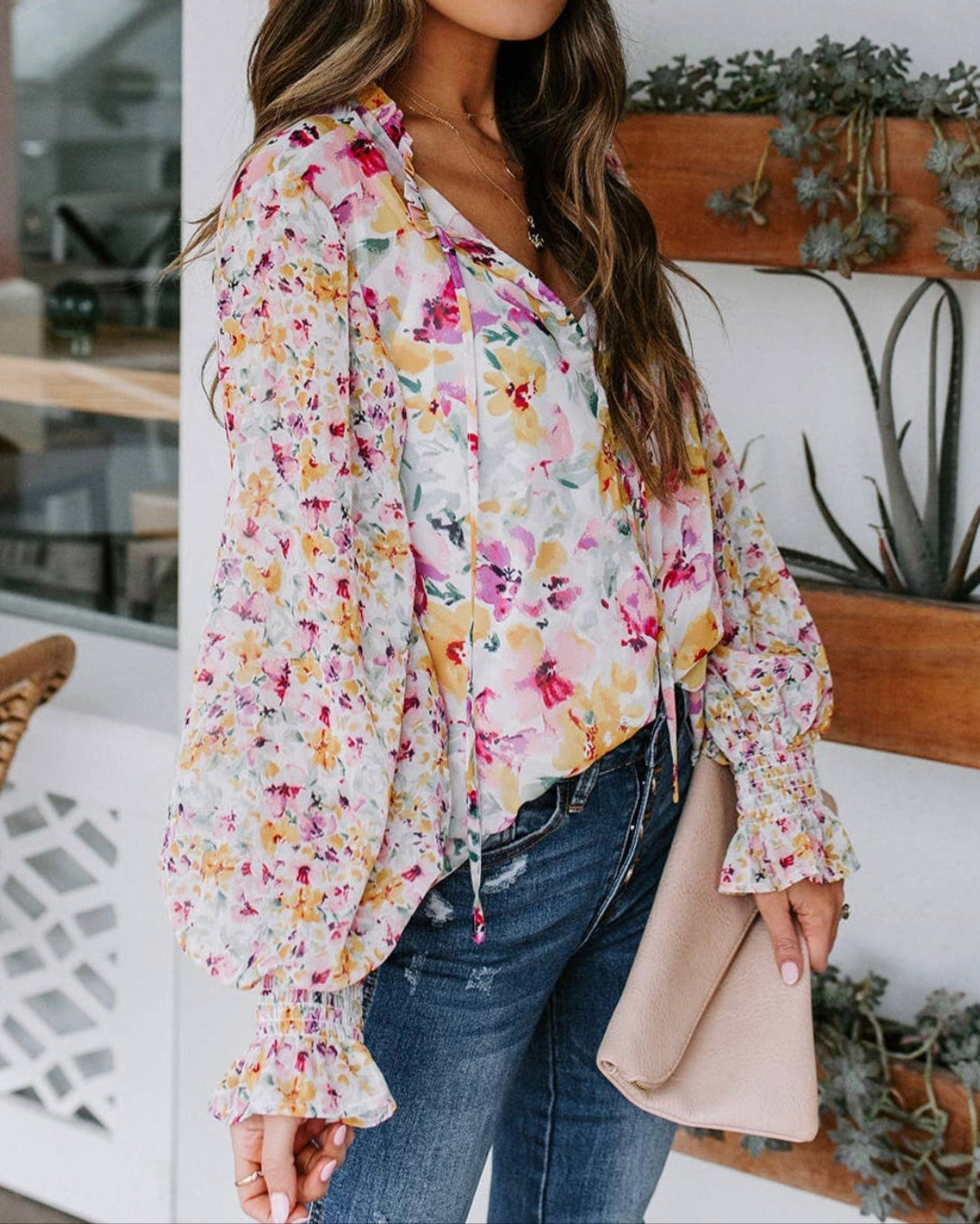 Zarita Bloom Blouse