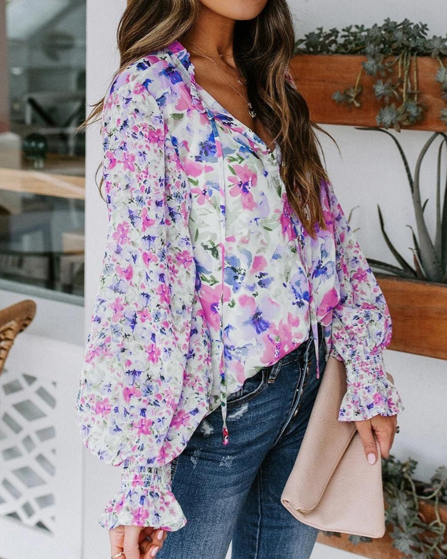 Zarita Bloom Blouse