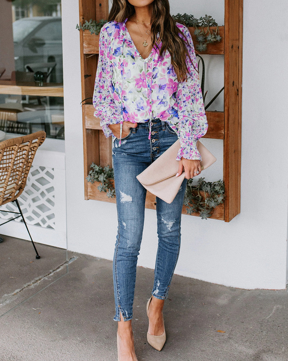 Zarita Bloom Blouse