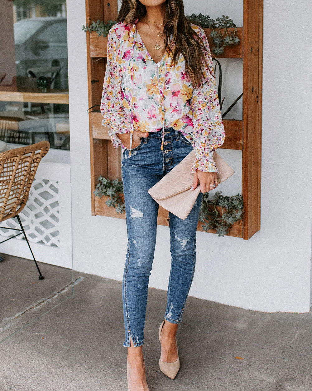 Zarita Bloom Blouse
