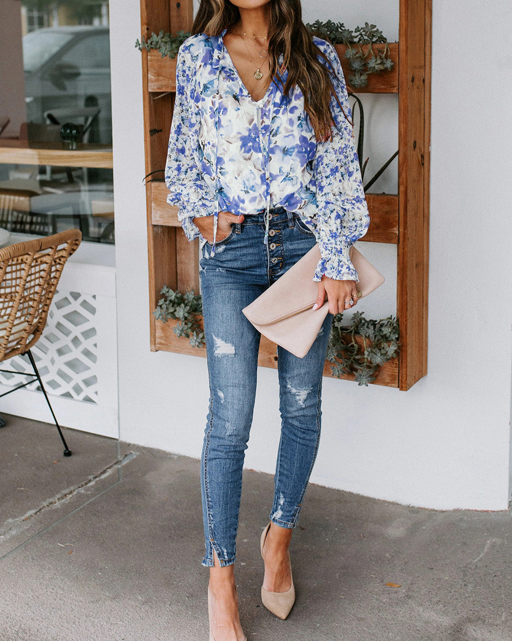 Zarita Bloom Blouse