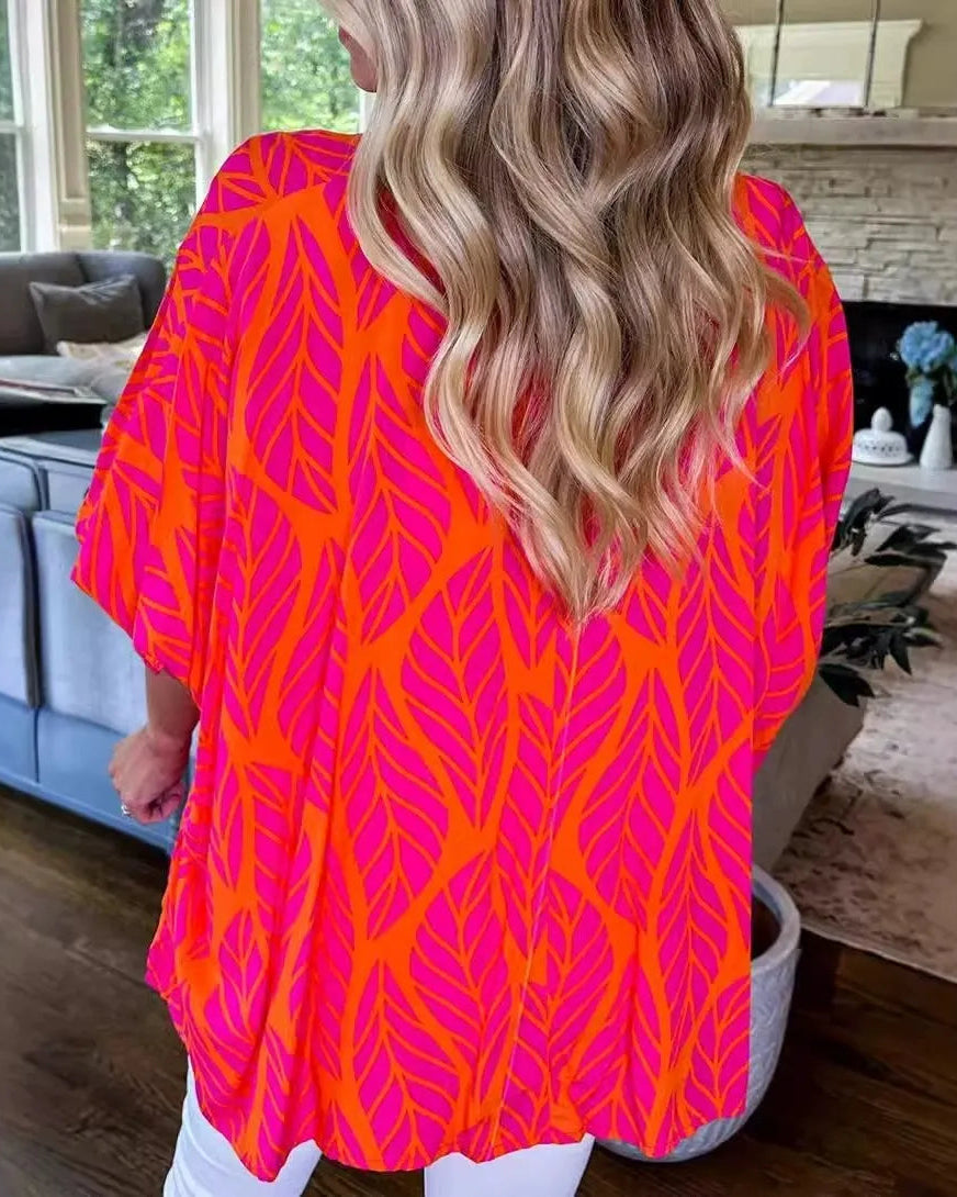 Aurora Leaf Blouse