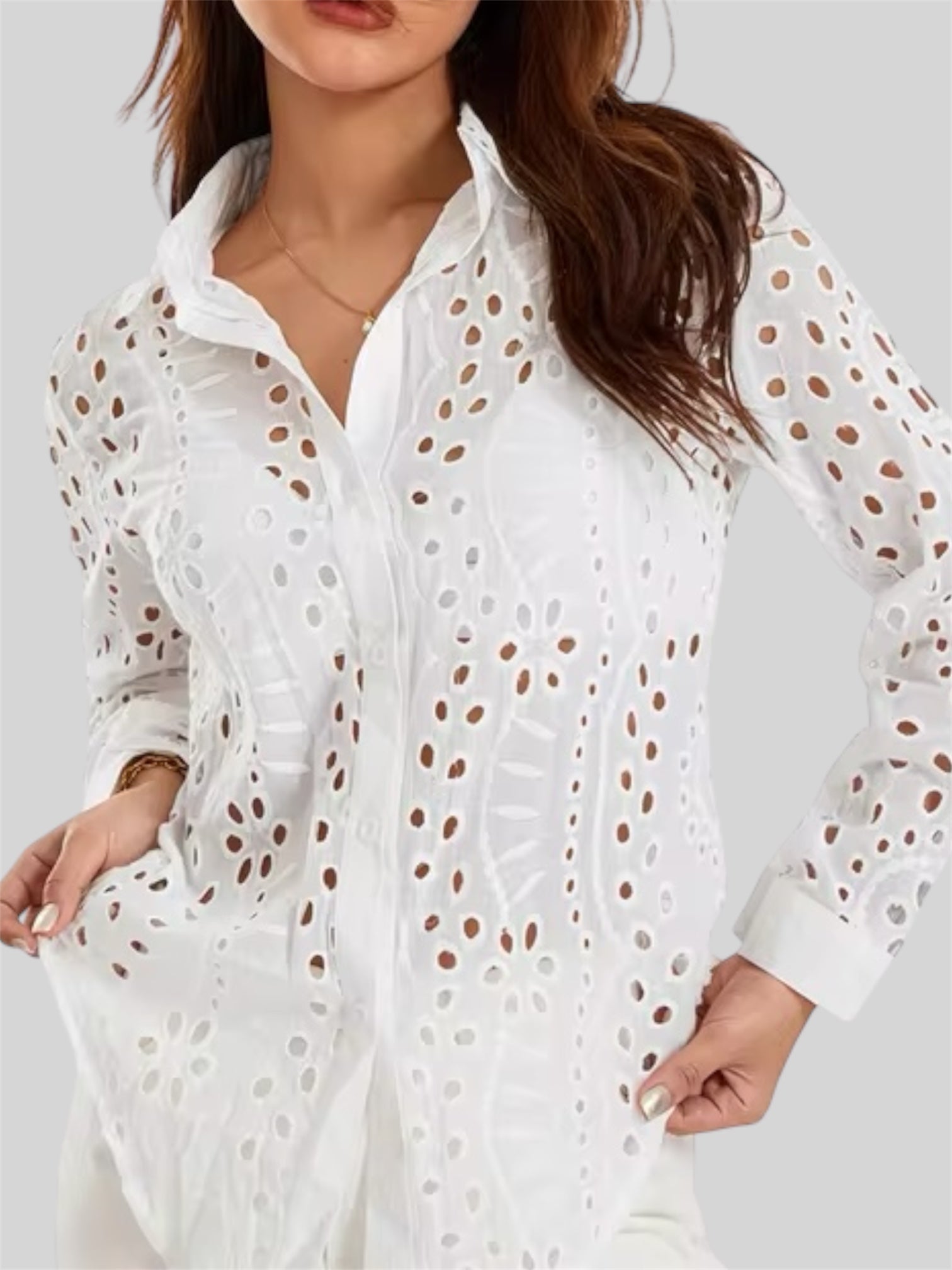 Eyelet Lace Shirt
