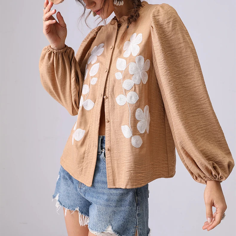 Camille Meadow Blouse