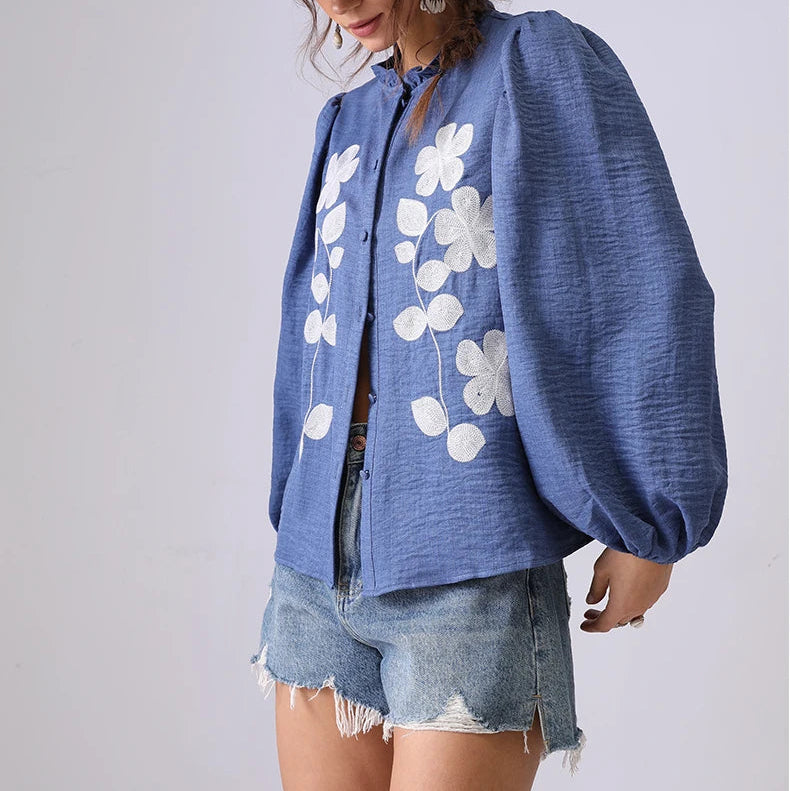 Camille Meadow Blouse
