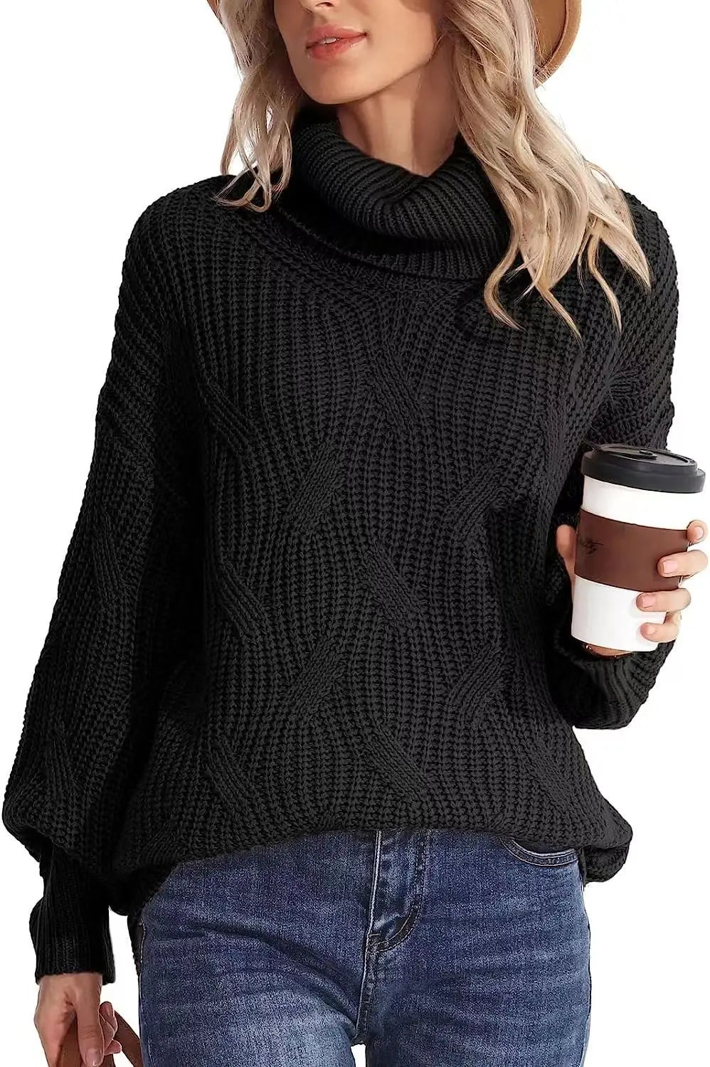 Moonweave Turtleneck Sweater