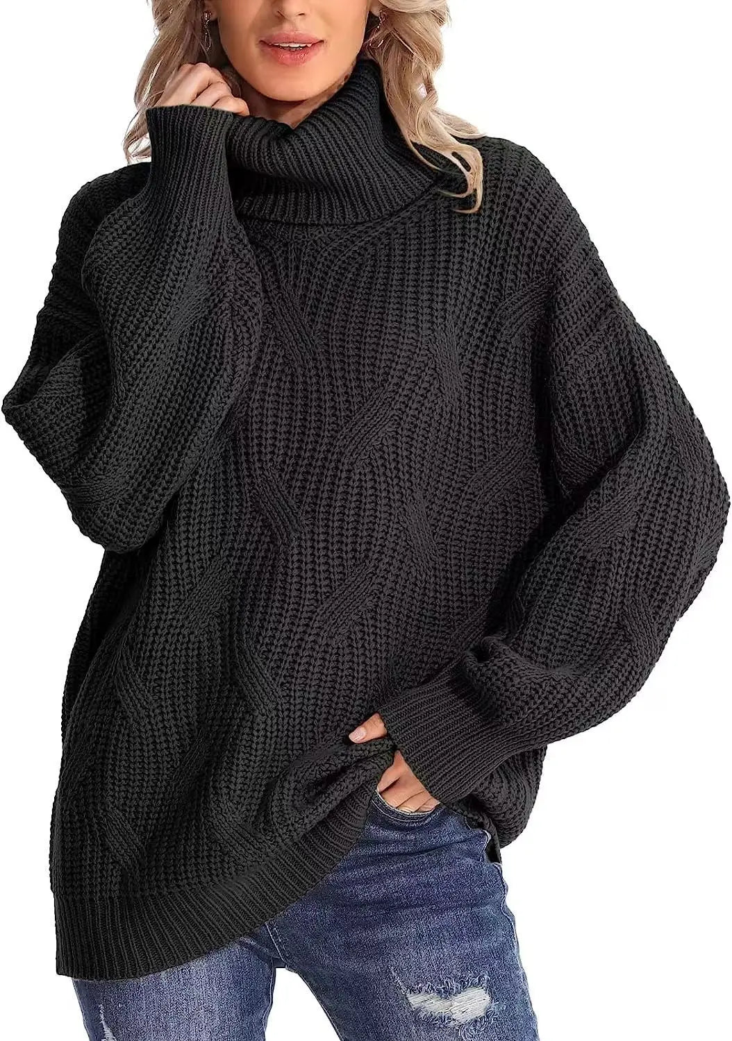 Moonweave Turtleneck Sweater
