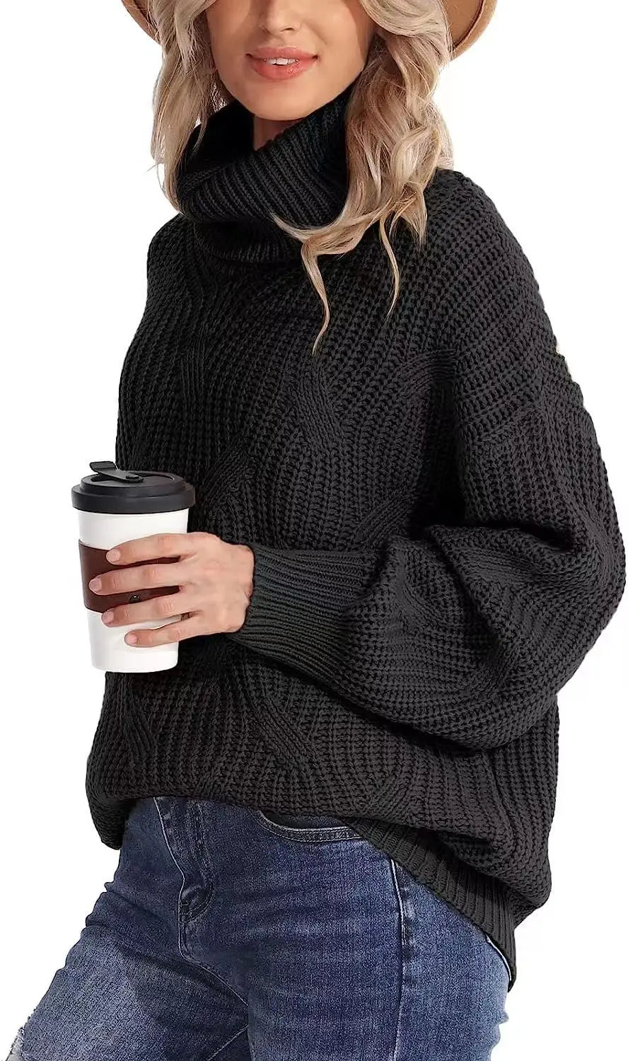 Moonweave Turtleneck Sweater