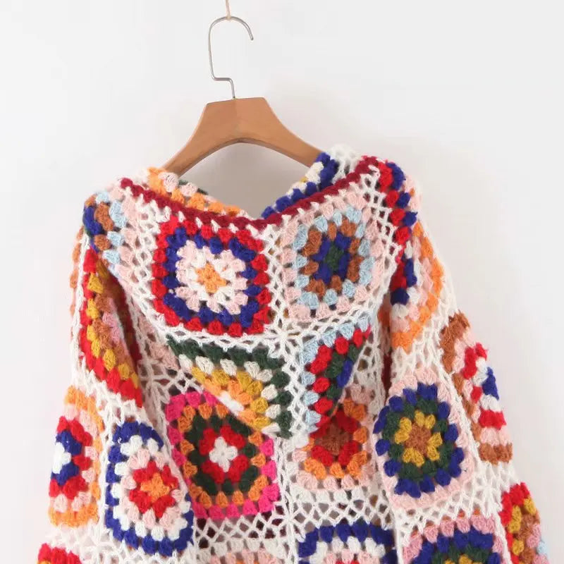 Sunset Patch Crochet Duster