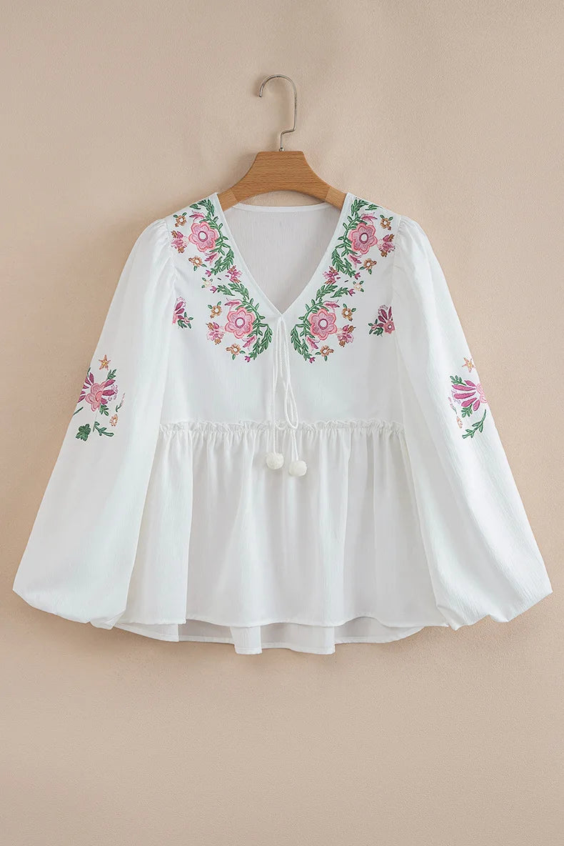Liora Embroidered Blouse