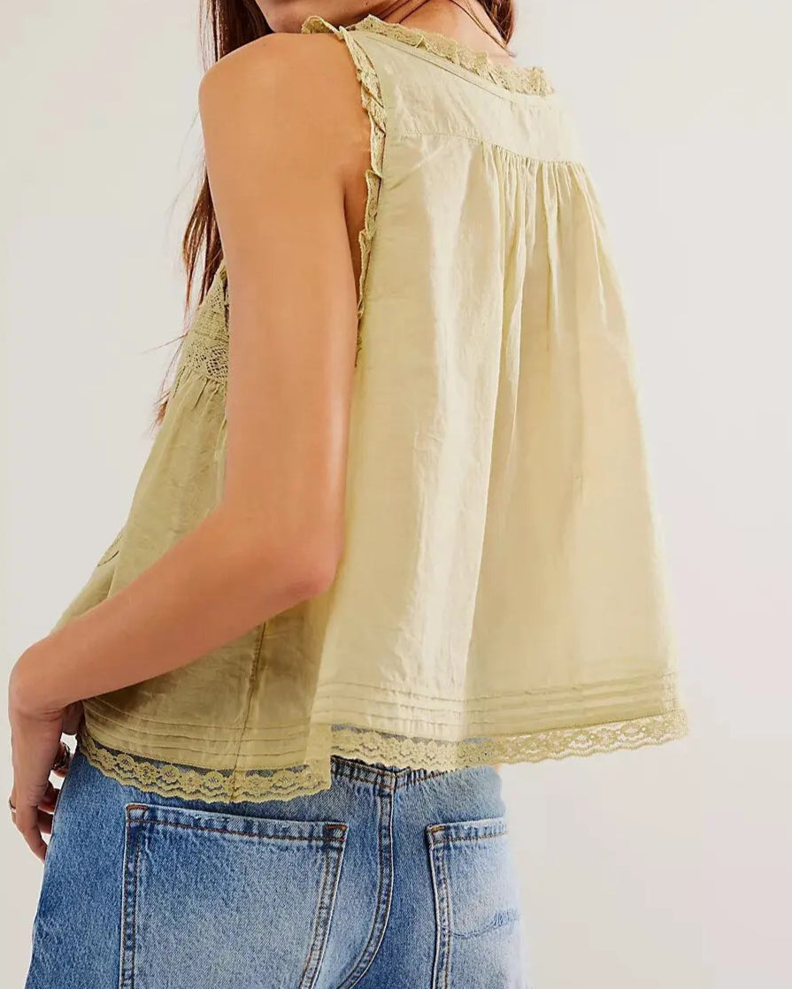 Lena Lace Tank