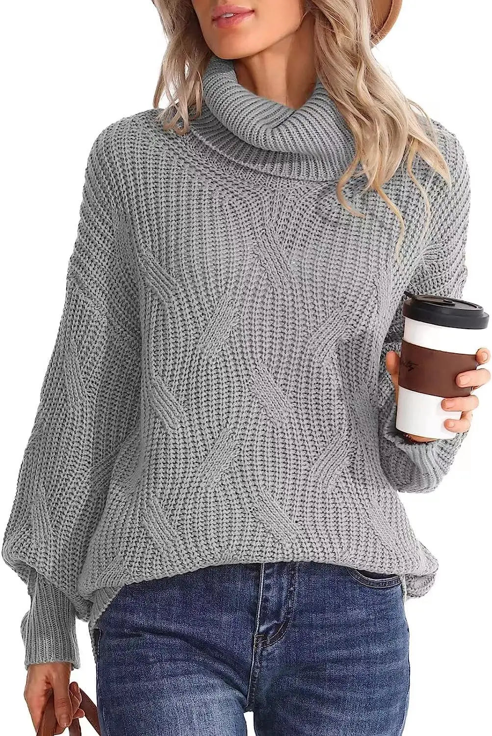 Moonweave Turtleneck Sweater