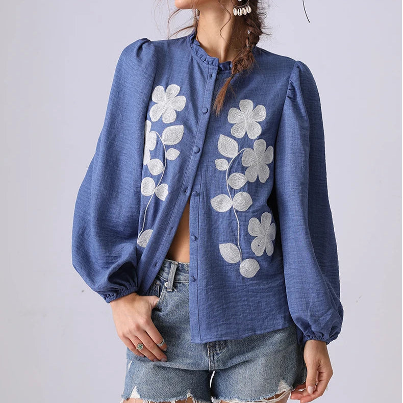 Camille Meadow Blouse