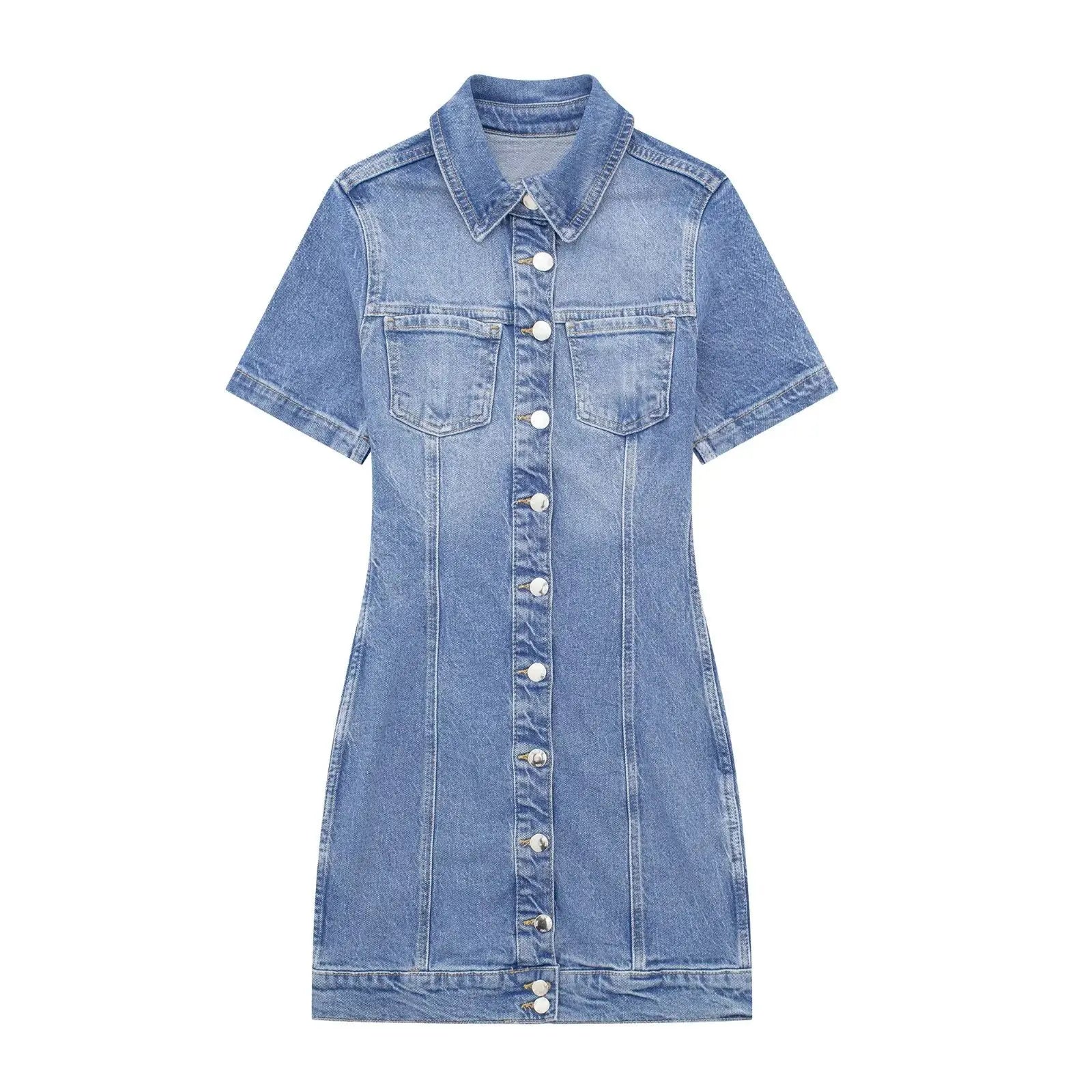 Camila Denim Mini Dress