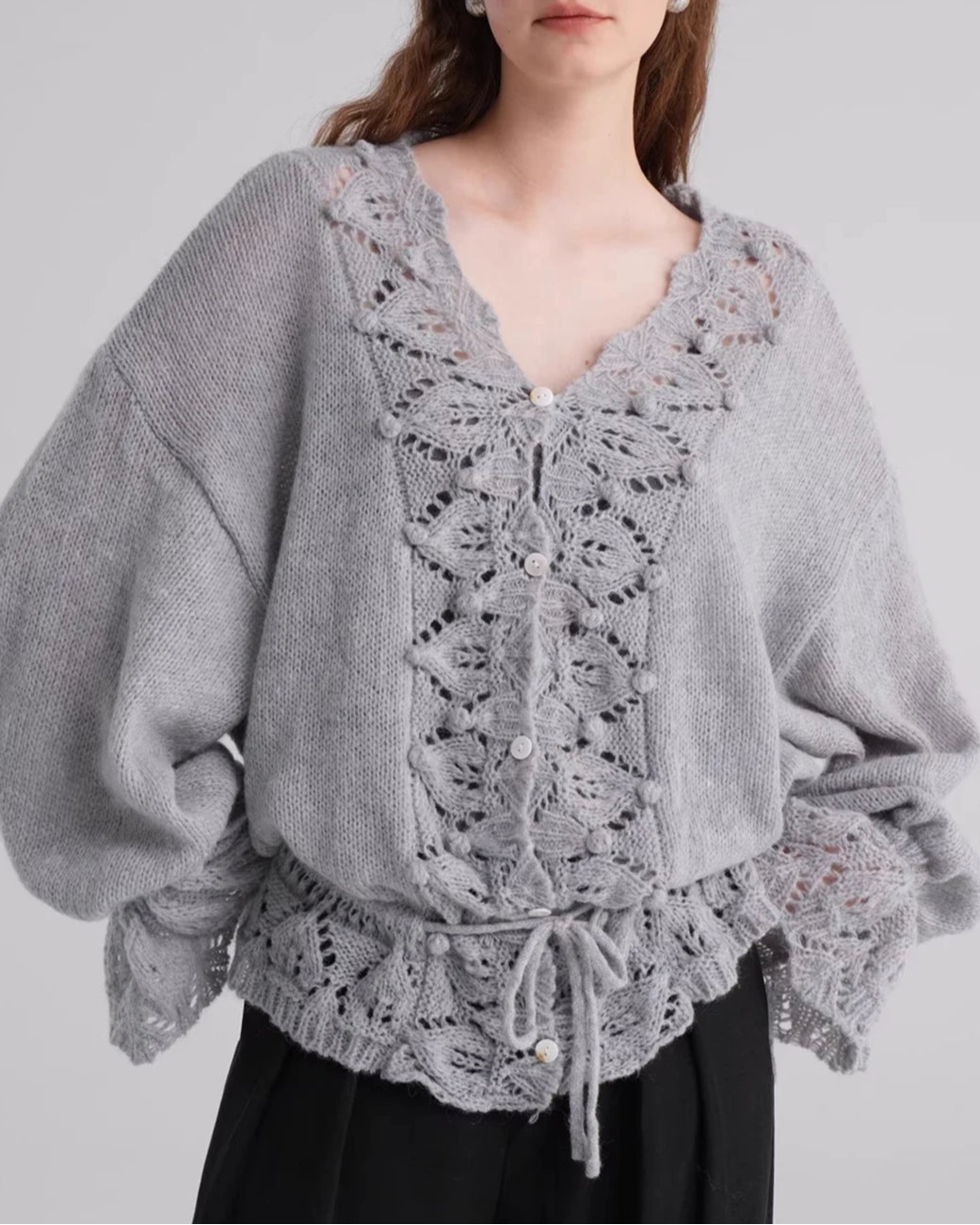 Ophelia Vintage Knit Cardigan
