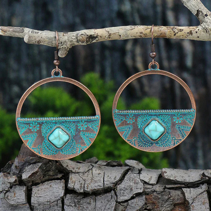 Retro Vintage Dangle Earrings