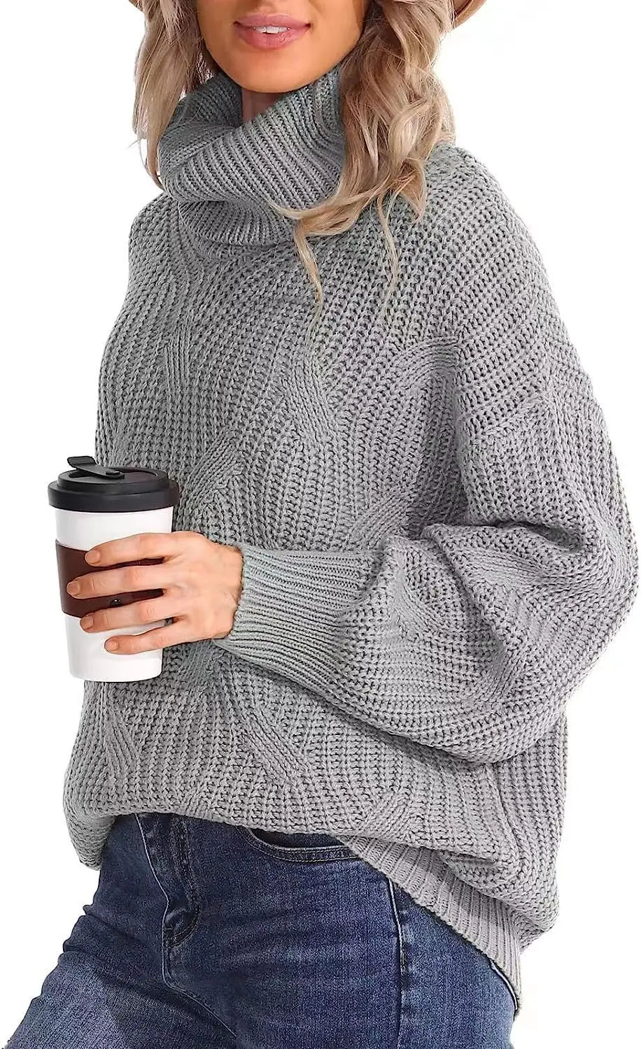 Moonweave Turtleneck Sweater