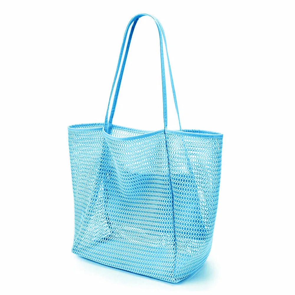Boho Mesh Beach Bag