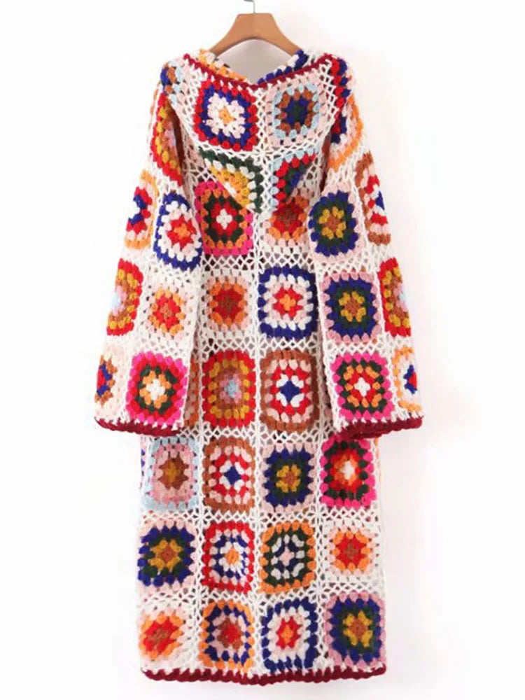 Sunset Patch Crochet Duster