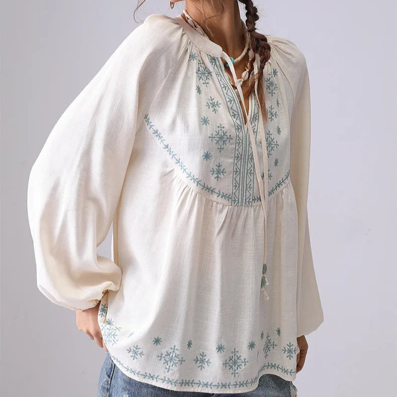 Lina Boho Bloom Blouse