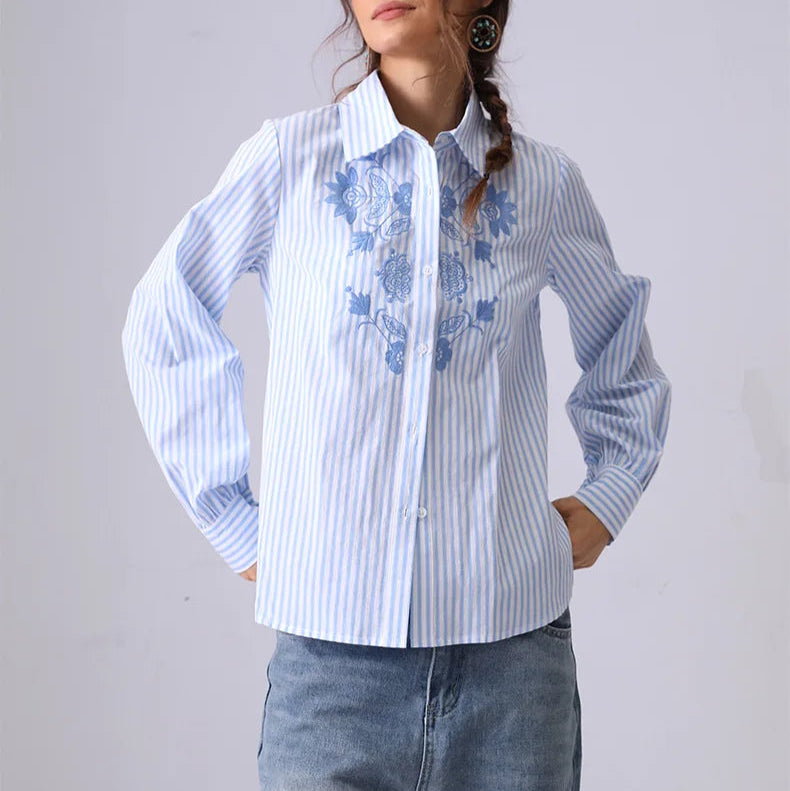 Serena Striped Shirt