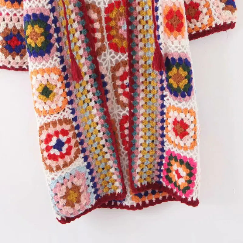 Sunset Patch Crochet Duster