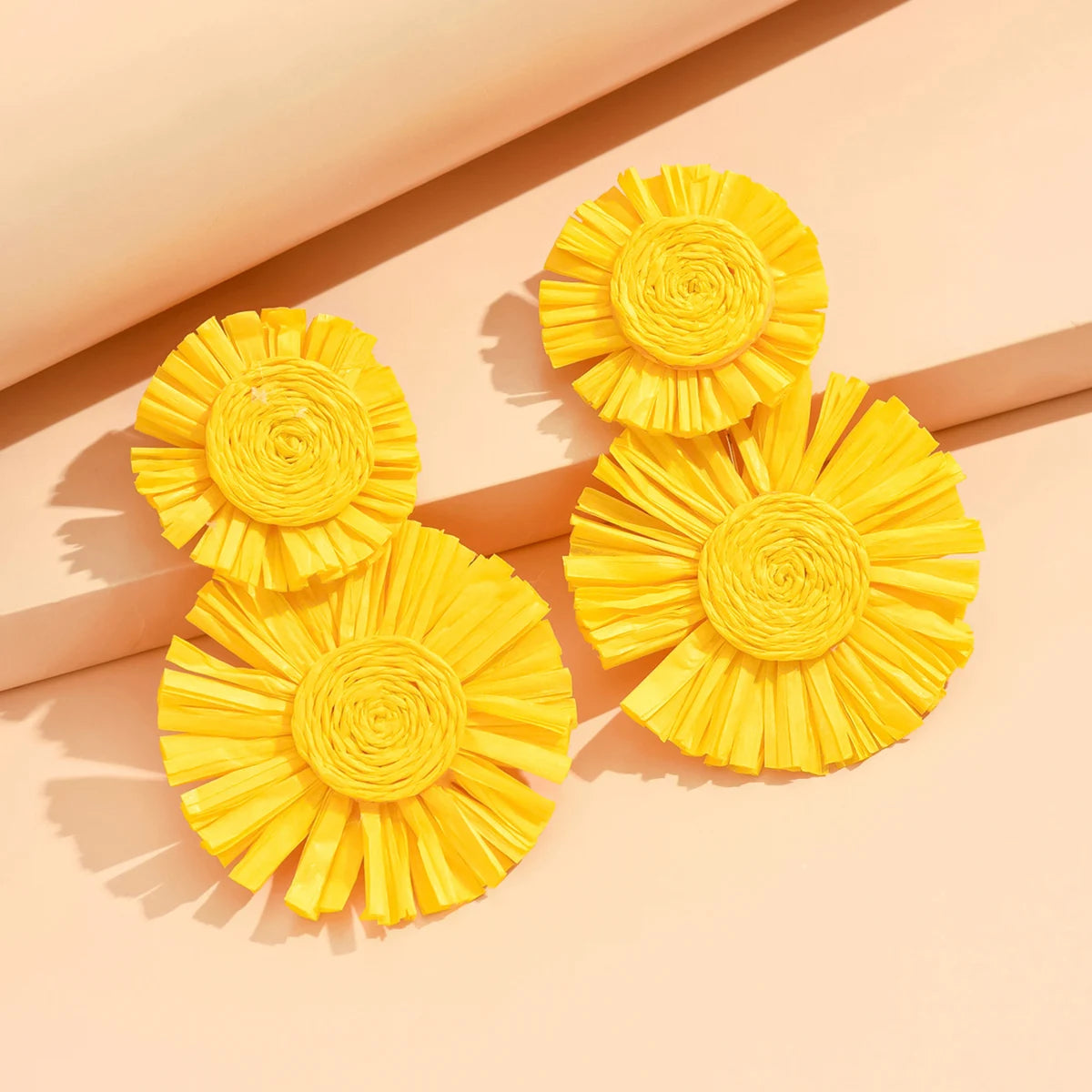 Bold Sunflower Earrings