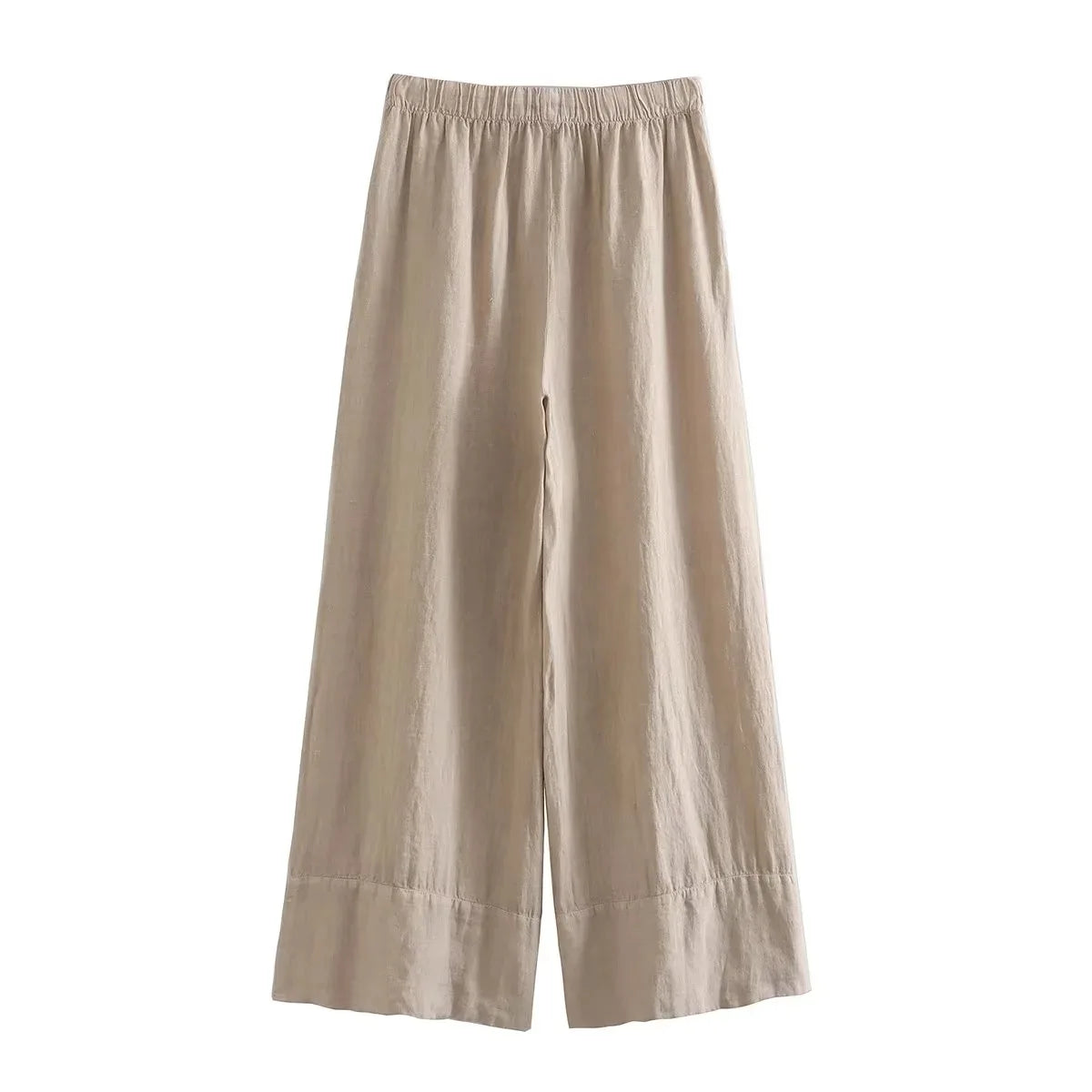 Desert Dune Wide-Leg Trousers