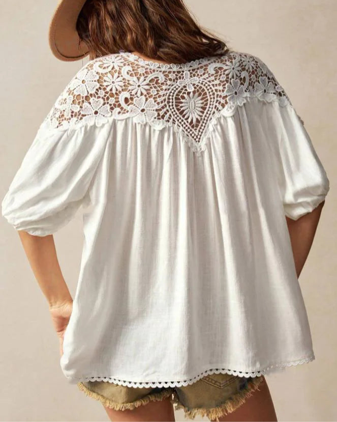 Celestial Lace Blouse
