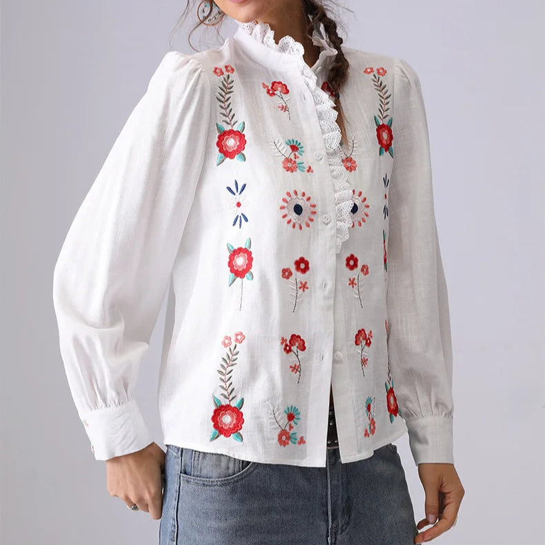 Clemence Embroidered Shirt
