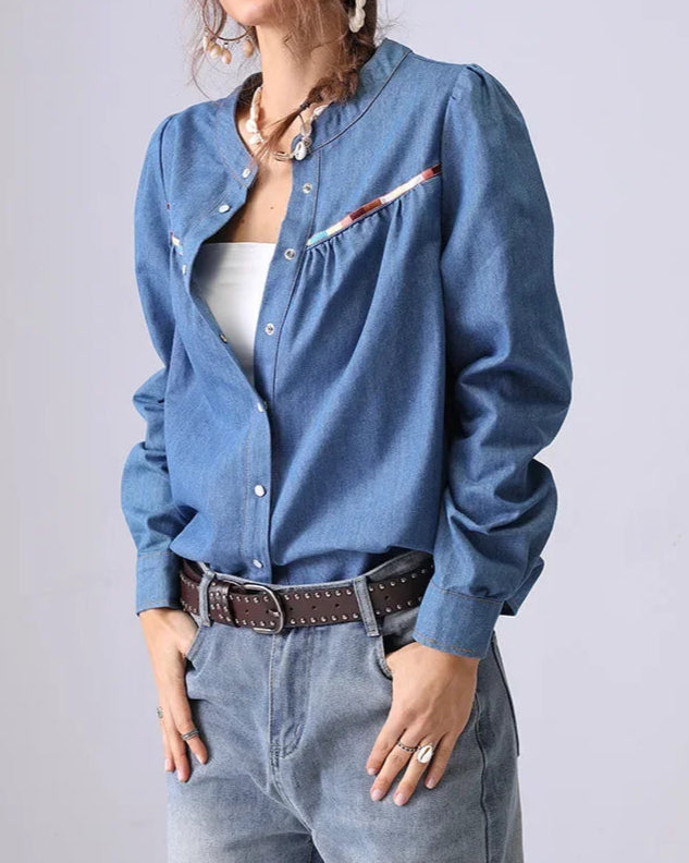 Sierra Patch Denim Shirt