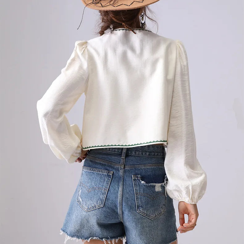 Liora Boho Bloom Blouse