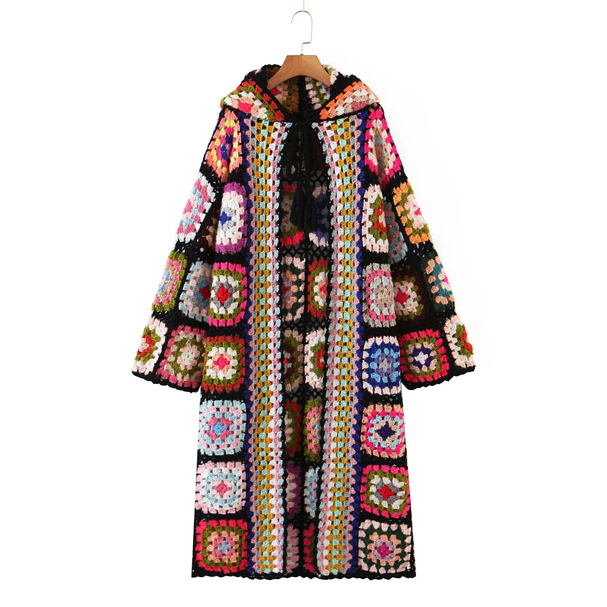 Sunset Patch Crochet Duster