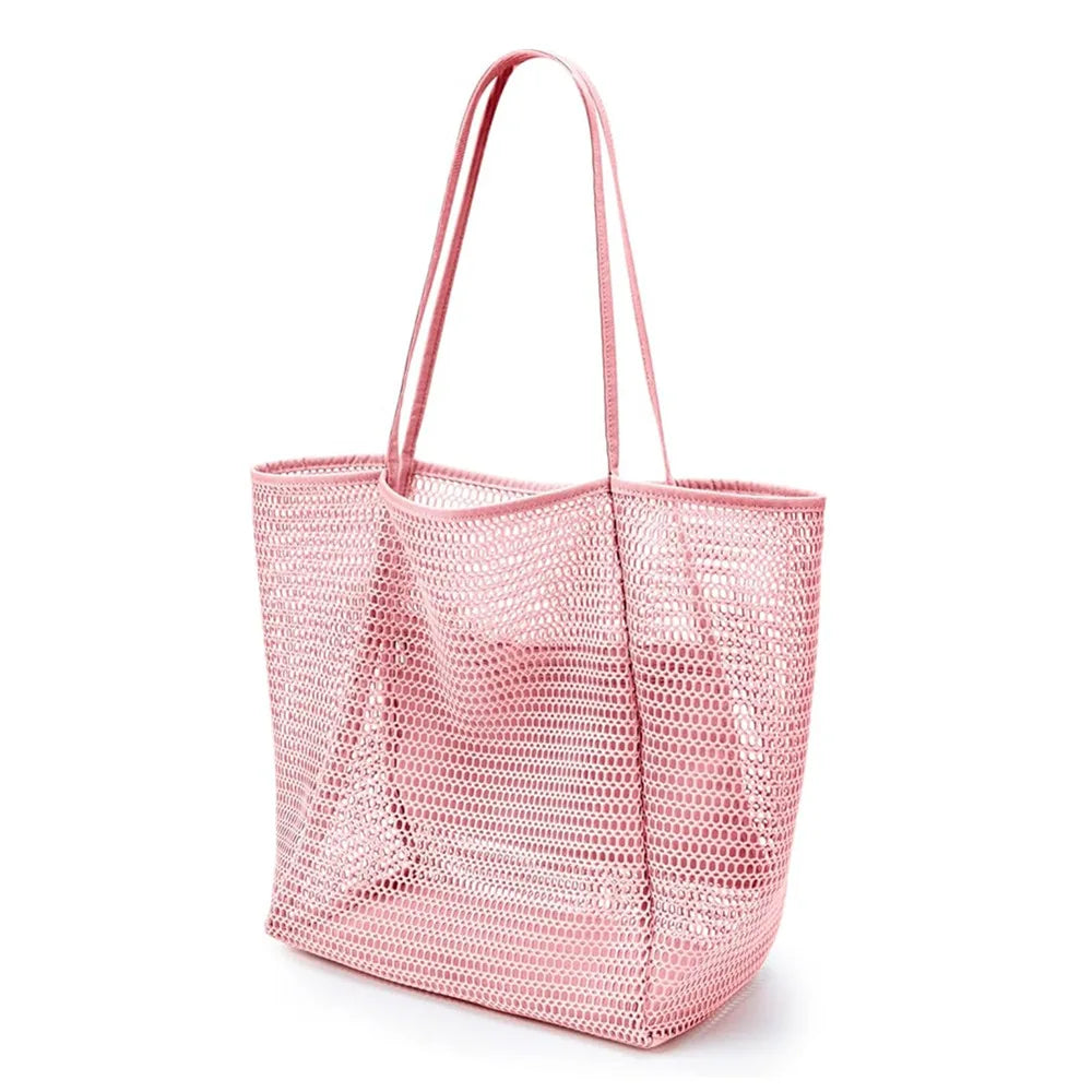 Boho Mesh Beach Bag