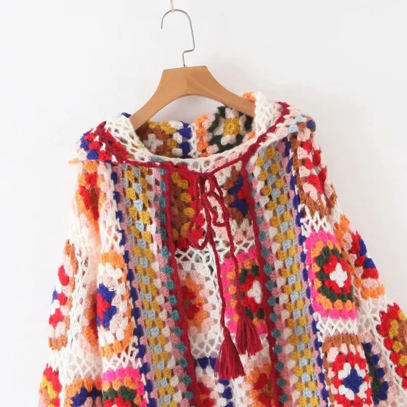 Sunset Patch Crochet Duster