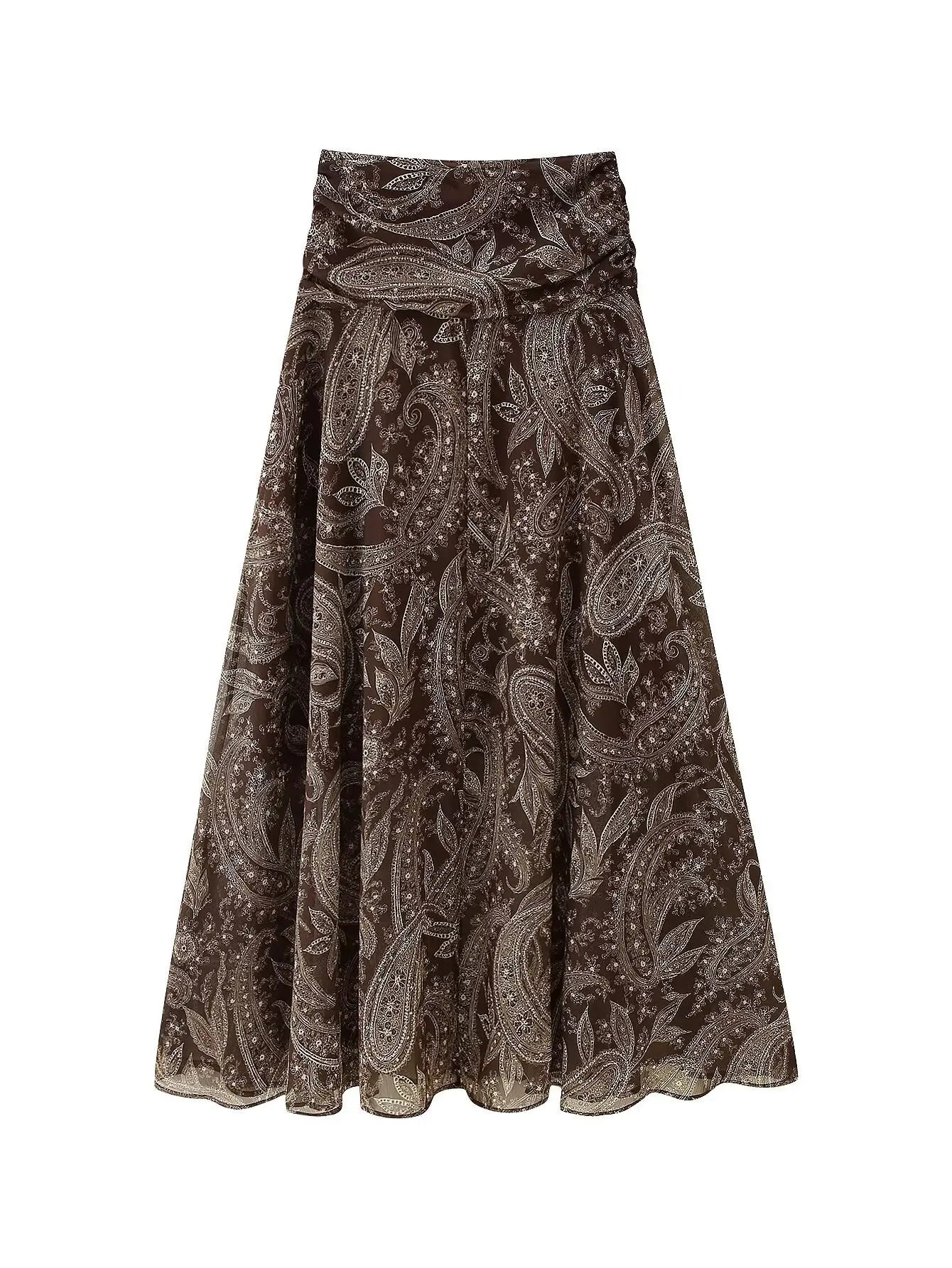 Aurelia Paisley Skirt
