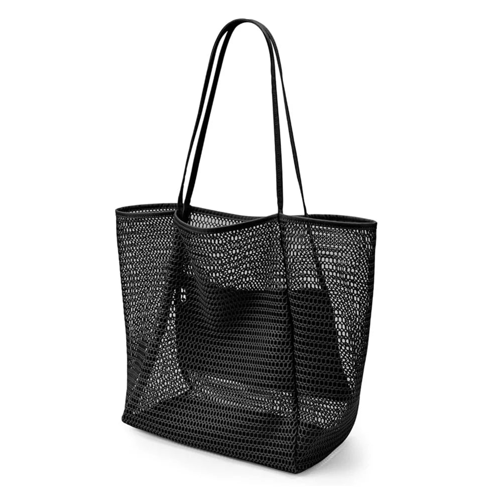 Boho Mesh Beach Bag