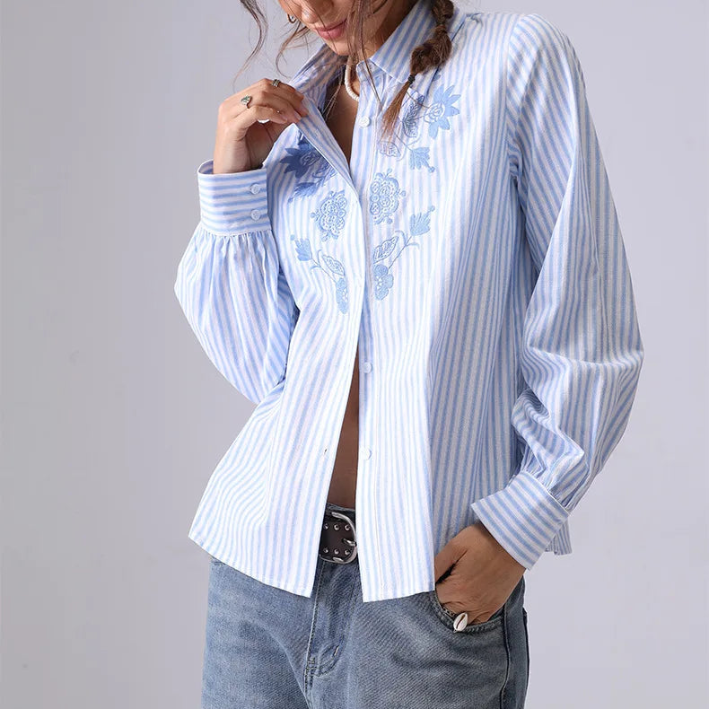 Serena Striped Shirt