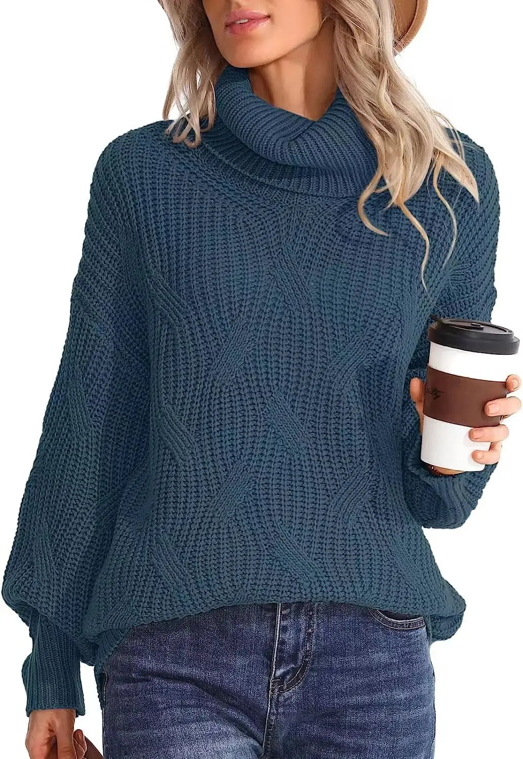Moonweave Turtleneck Sweater