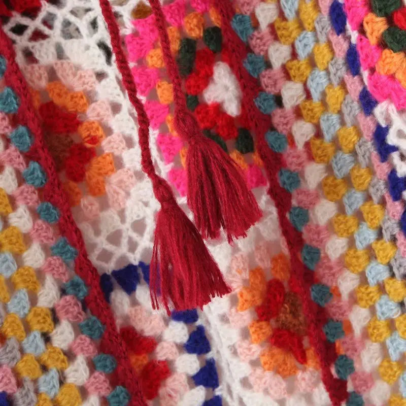 Sunset Patch Crochet Duster