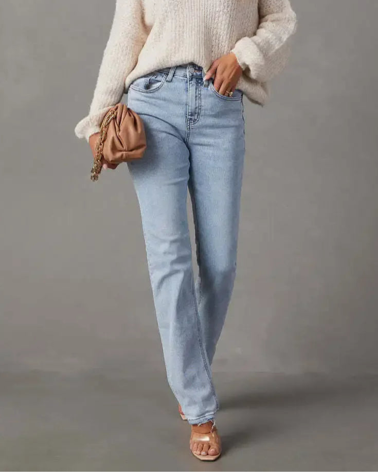 Celeste Straight High Waist Jeans