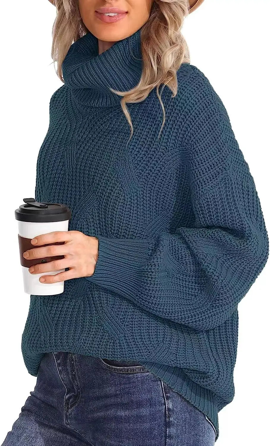 Moonweave Turtleneck Sweater