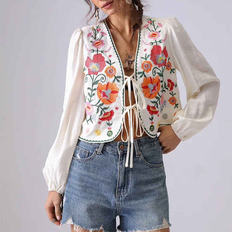 Liora Boho Bloom Blouse