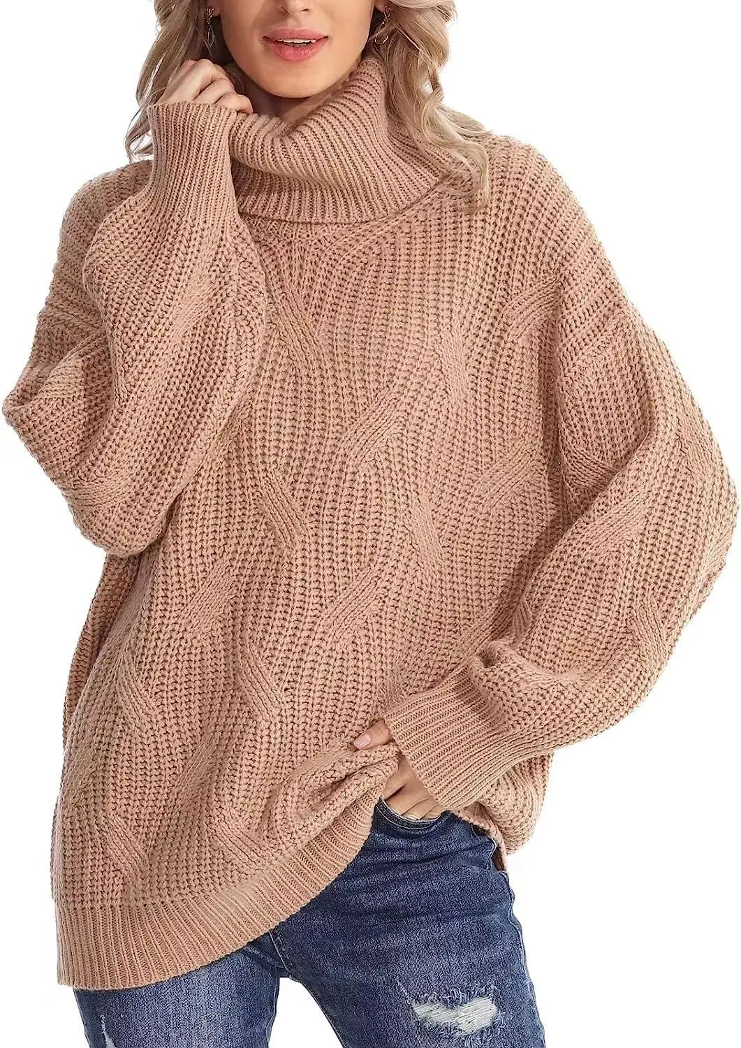 Moonweave Turtleneck Sweater