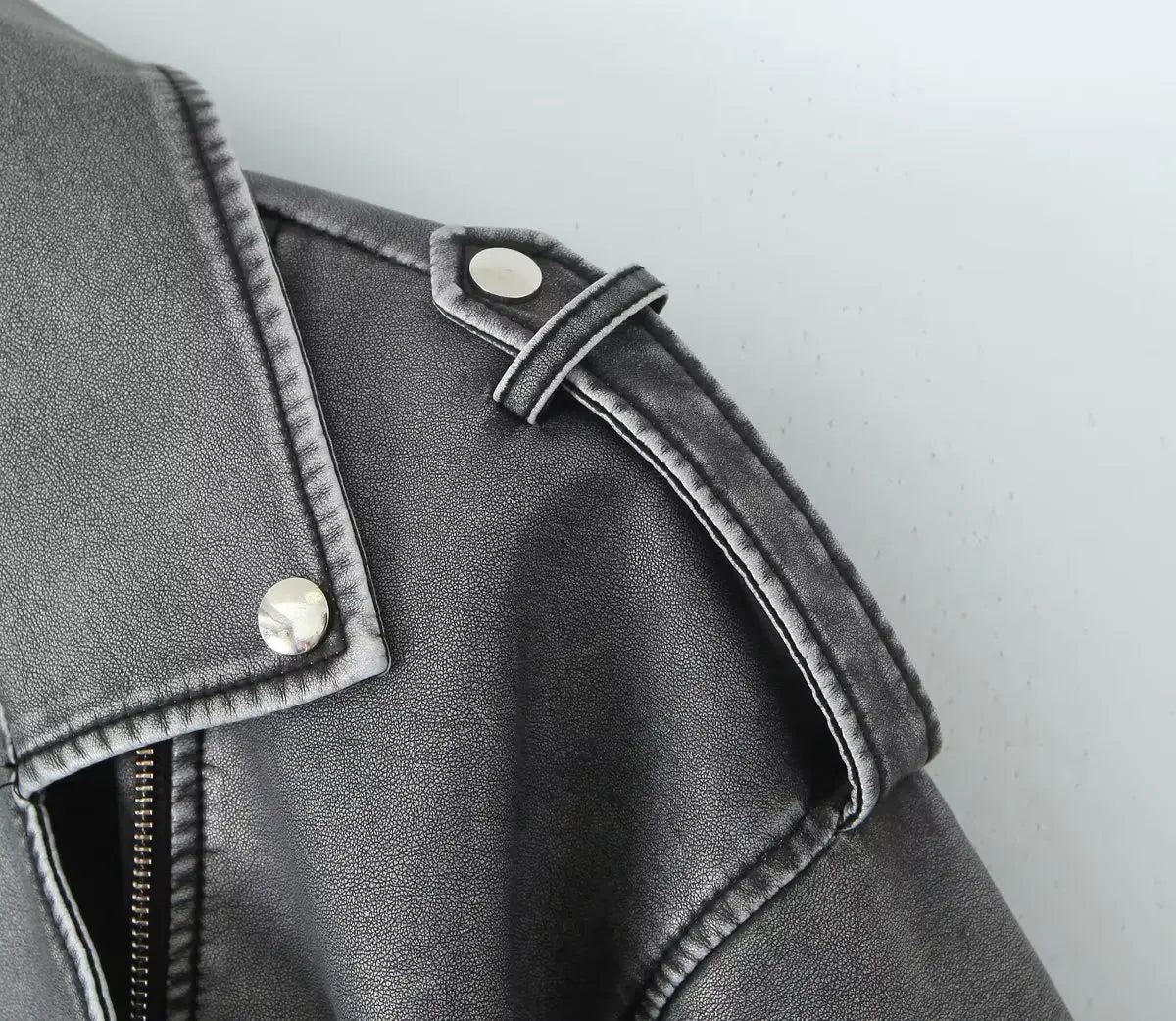 Vintage Edge Lace-Up Jacket