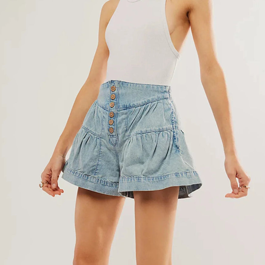 Solena Ruffle Shorts