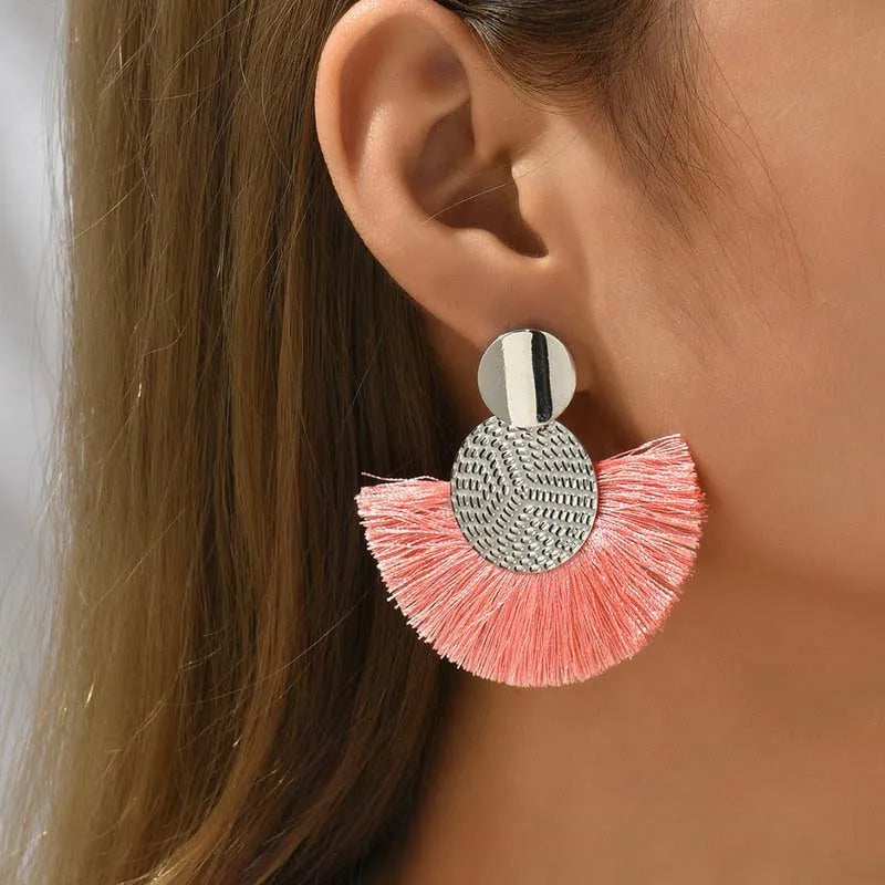 Soleil Tassel Earrings