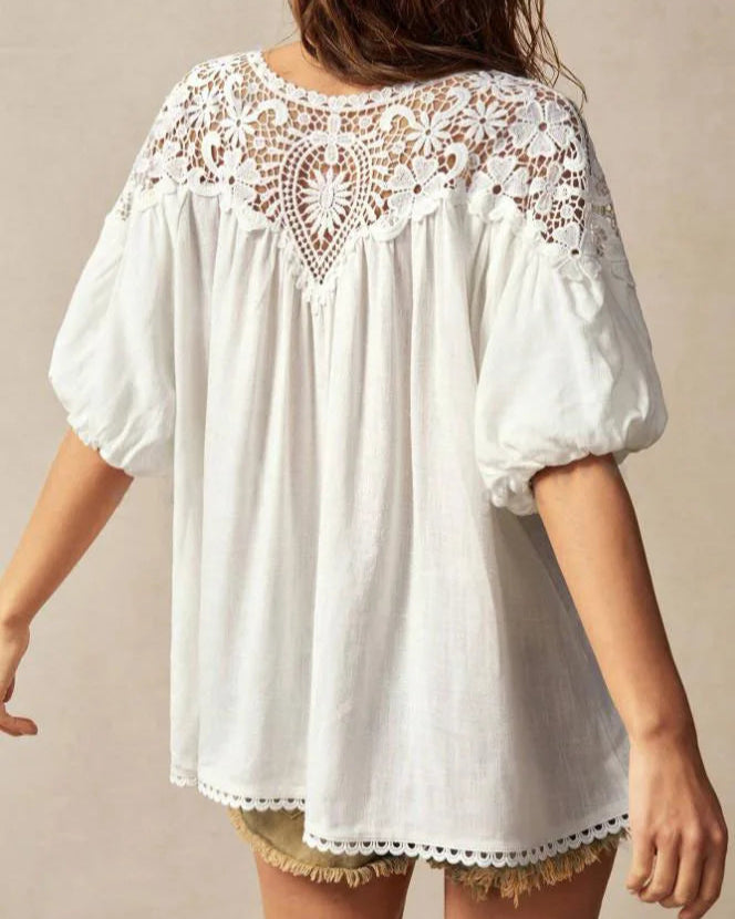 Celestial Lace Blouse
