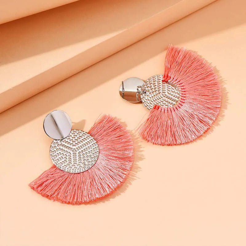 Soleil Tassel Earrings