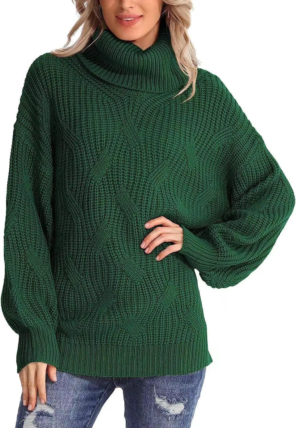 Moonweave Turtleneck Sweater